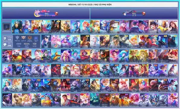 Alice Chibi, Elando Tuxedo, Lauriel Tình Vân Sứ, Raz Thái, Violet Tỷ Tỷ, Yonr Long Thần Soái,.. dàn ss xịn